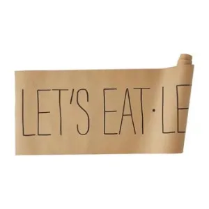 Let's Kraft Table Runner Roll