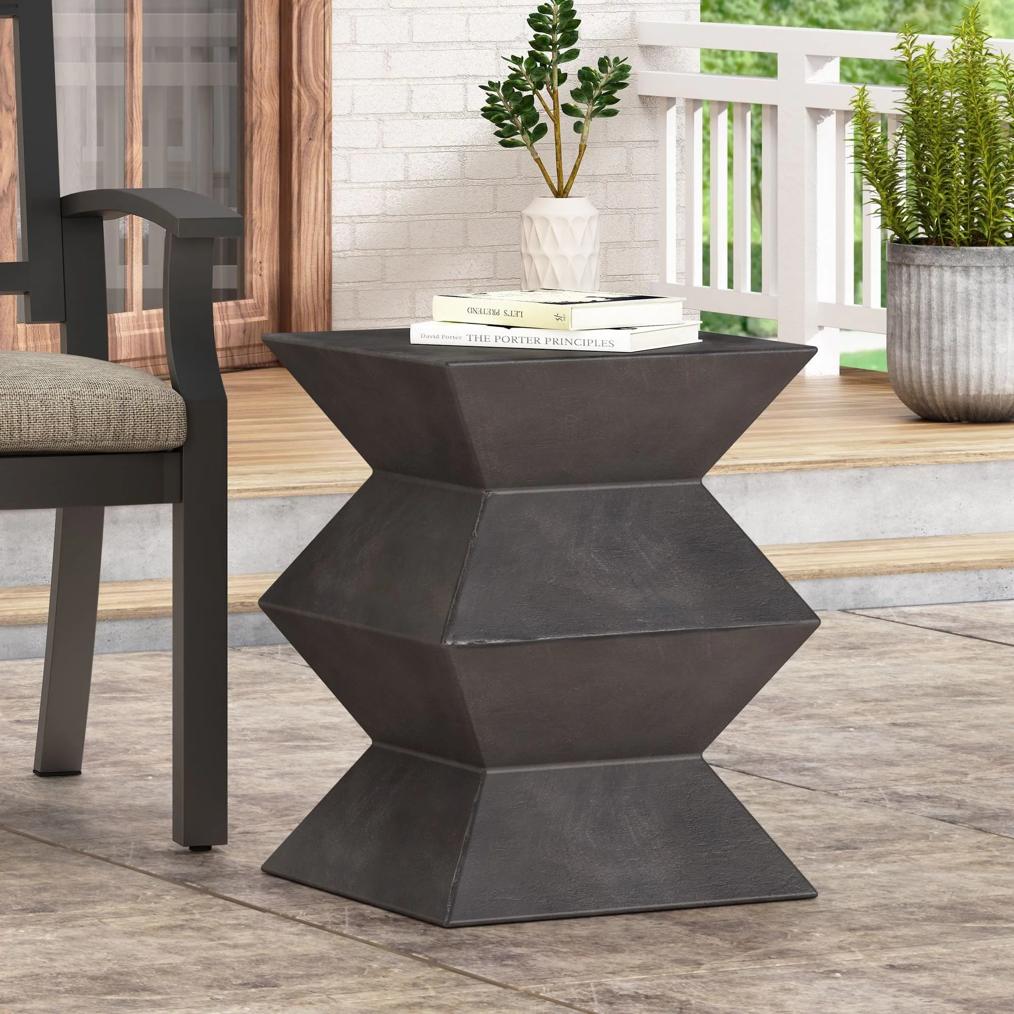 Lightweight Concrete Side Table