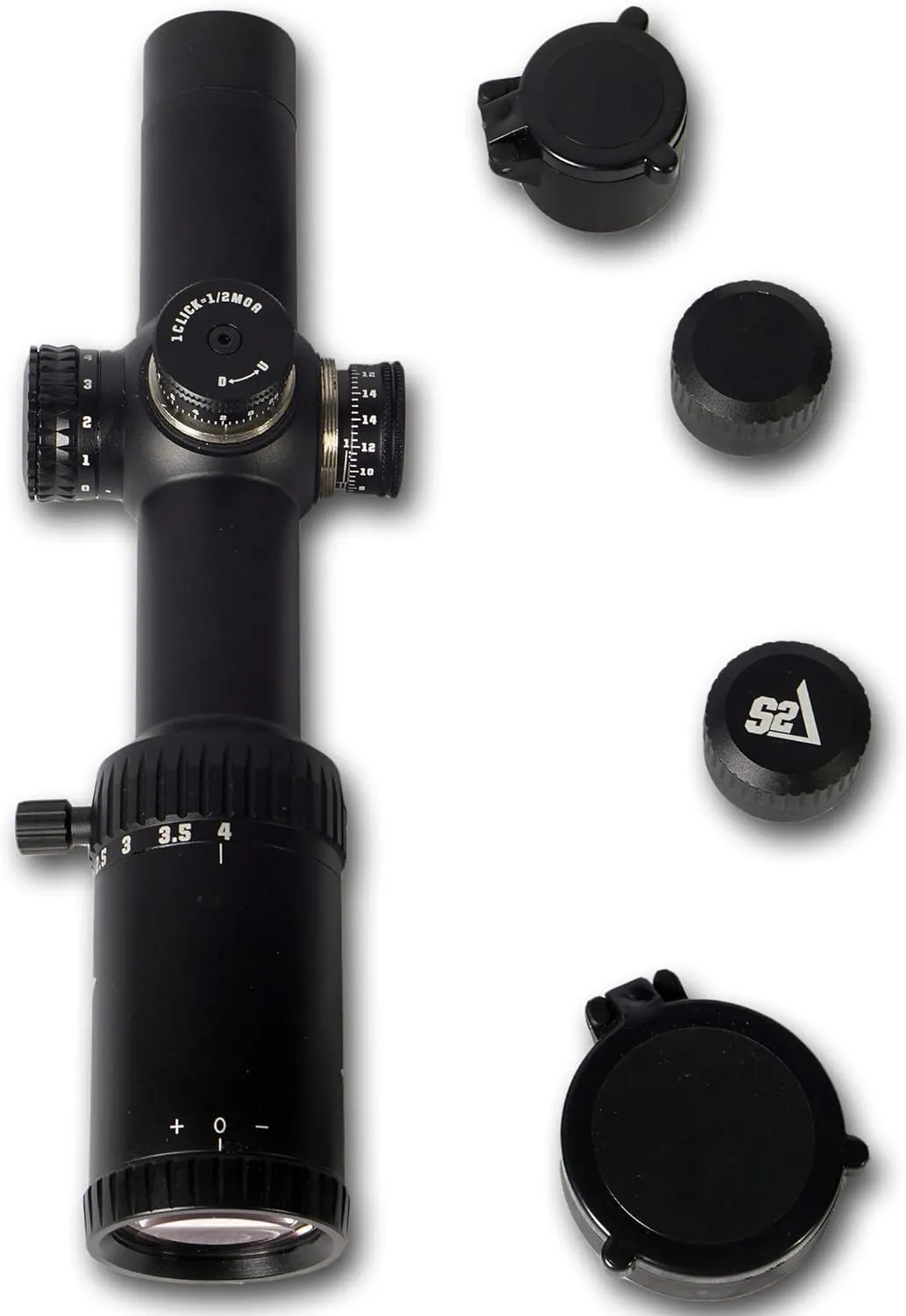 Low Power Variable Optic (LVPO) Carbine Scope, Illuminated 5.56 BDC Reticle, 30mm Main Tube, SFP