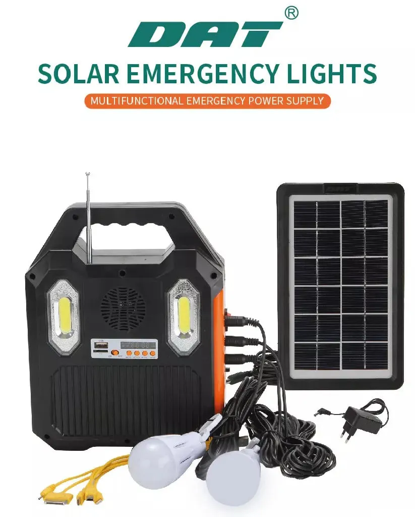 Loyal customers Eye-catching Charging Camping 2 Home Bulbs Solar for Lighting & wi with Picnic Power and Outdoors System Portable
