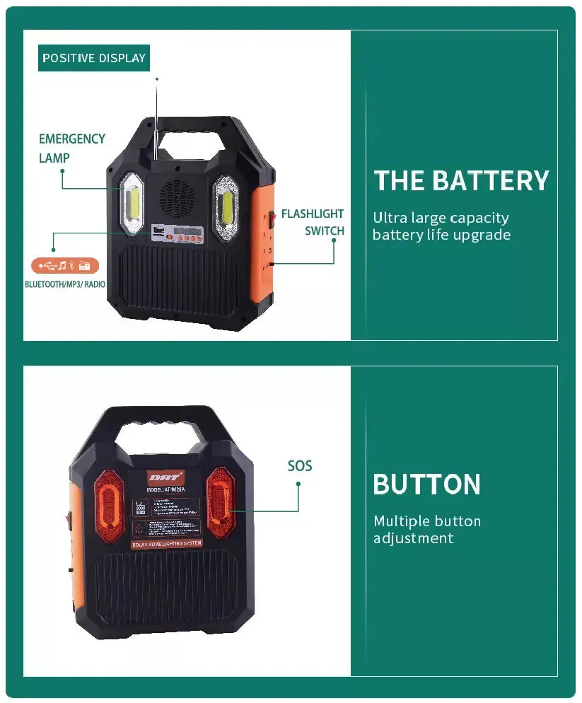 Loyal customers Eye-catching Charging Camping 2 Home Bulbs Solar for Lighting & wi with Picnic Power and Outdoors System Portable
