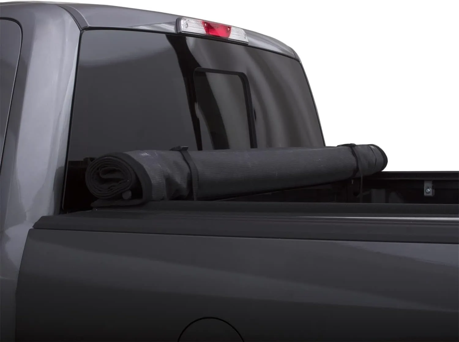 Lund Genesis Roll Up Soft Roll Up Truck Bed Tonneau Cover | 96016 | Fits 1994 - 2001 Dodge Ram 1500, 2002 2500/3500 8' Bed (96")