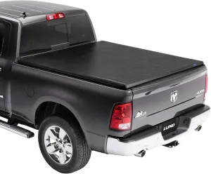 Lund Genesis Roll Up Soft Roll Up Truck Bed Tonneau Cover | 960164 | Fits 2019 - 2022 Dodge Ram 1500, w/out Multifunction tailgate 6' 4" Bed (76.3")
