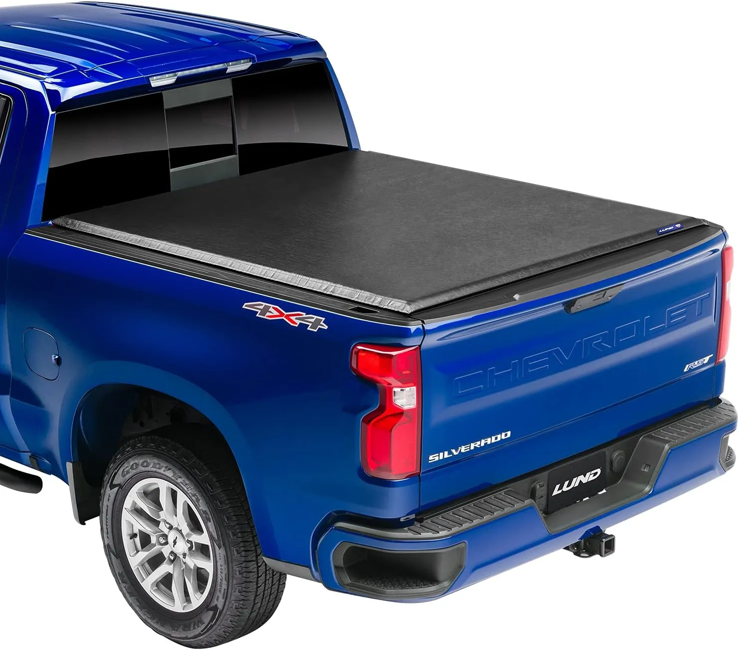 Lund Genesis Roll Up Soft Roll Up Truck Bed Tonneau Cover | 96054 | Fits 2020 - 2023 Chevy/GMC Silverado/Sierra 2500HD/3500HD 6' 10" Bed (82.2")