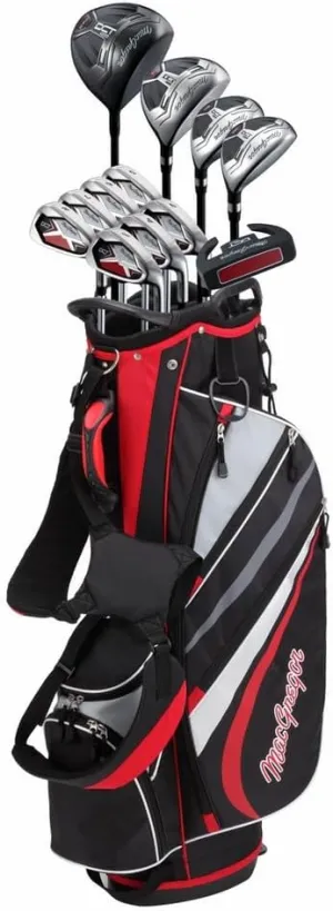 MacGregor Golf DCT4000 Golf Clubs Set with Bag, Mens Left Hand (12 Clubs / 16 Pieces)