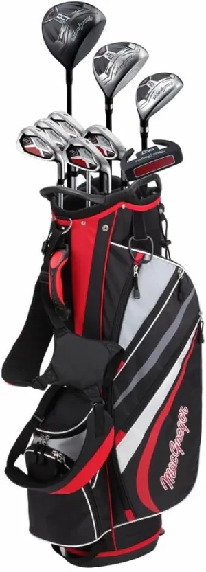 MacGregor Golf DCT4000 Golf Clubs Set with Bag, Mens Left Hand (9 Clubs / 13 Pieces)