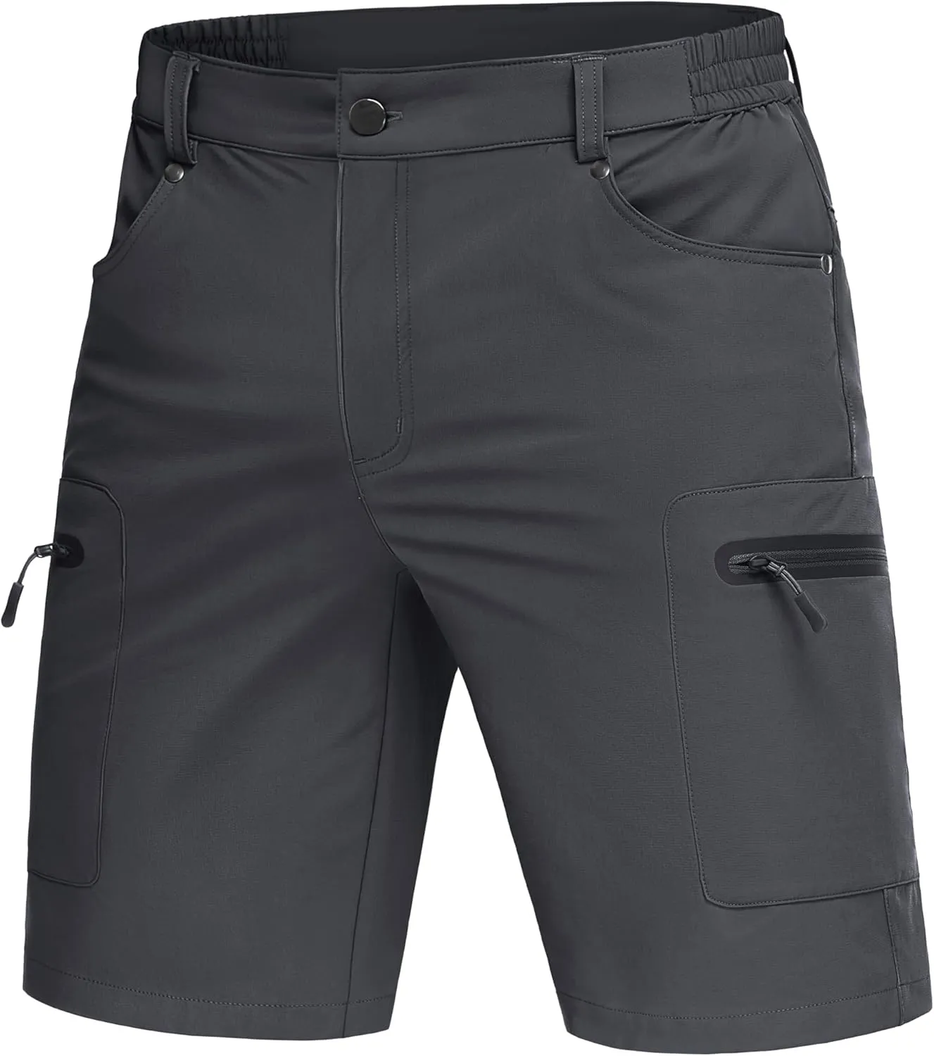 MAGCOMSEN Men's Hiking Cargo Shorts 10" Lightweight Outdoor Work Shorts for Men Travel Casual with 5 Pockets