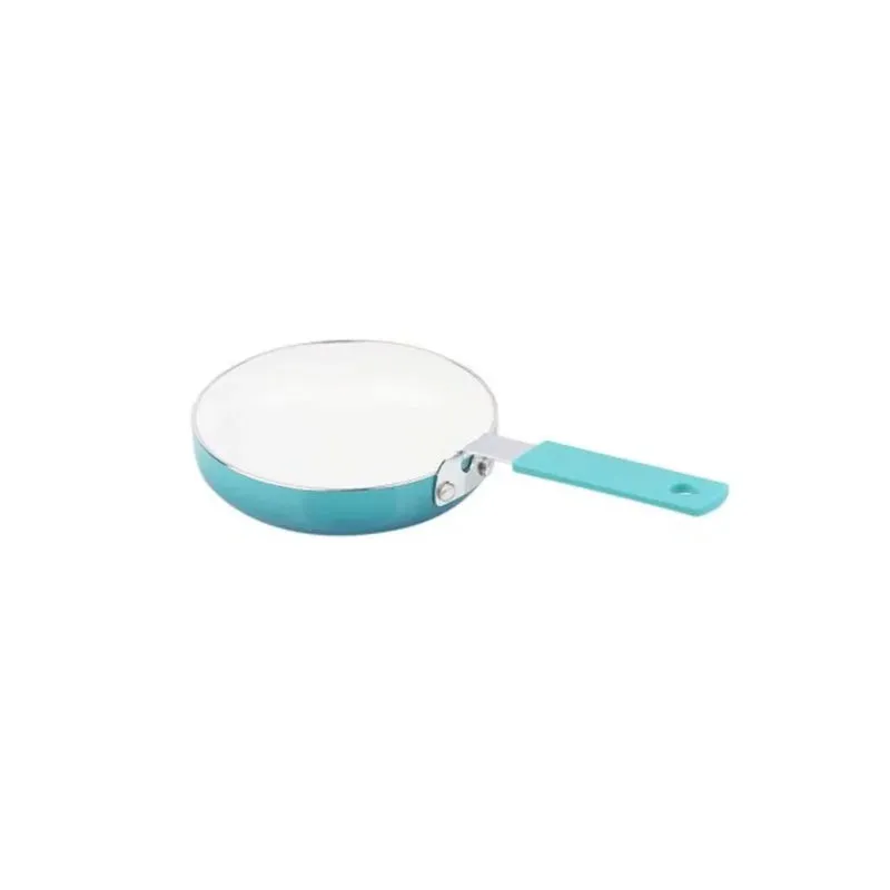 Mainstays Ceramic Nonstick 12 Piece Cookware Set, Teal Ombre, Hand Wash Onlycookware pots and pans set