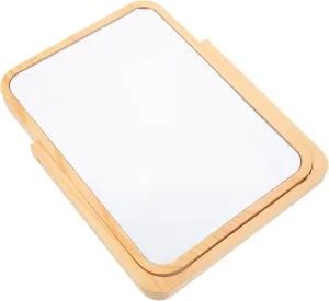 Makeup Mirror Desk Rotating Table Mirror Large Makeup Vanity Desk Bedroom Mirr