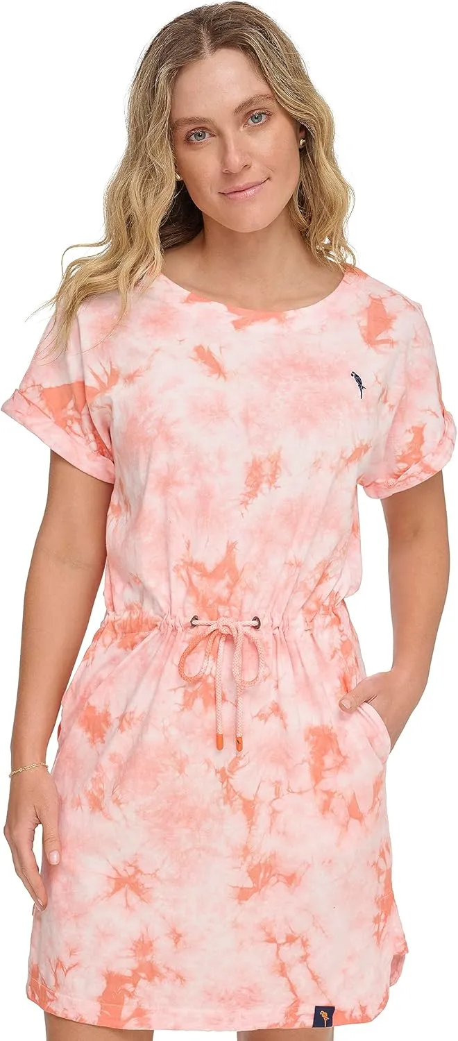 Margaritaville Women's Island Reserve Knit Lightweight, 100% Cotton Dress