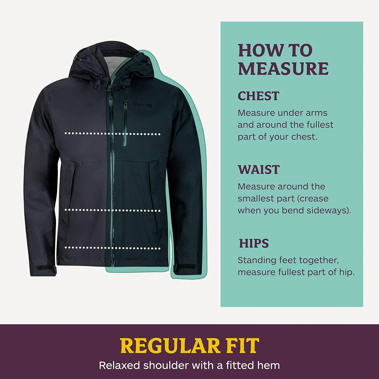 Marmot Magus Men's Lightweight Waterproof Rain Jacket