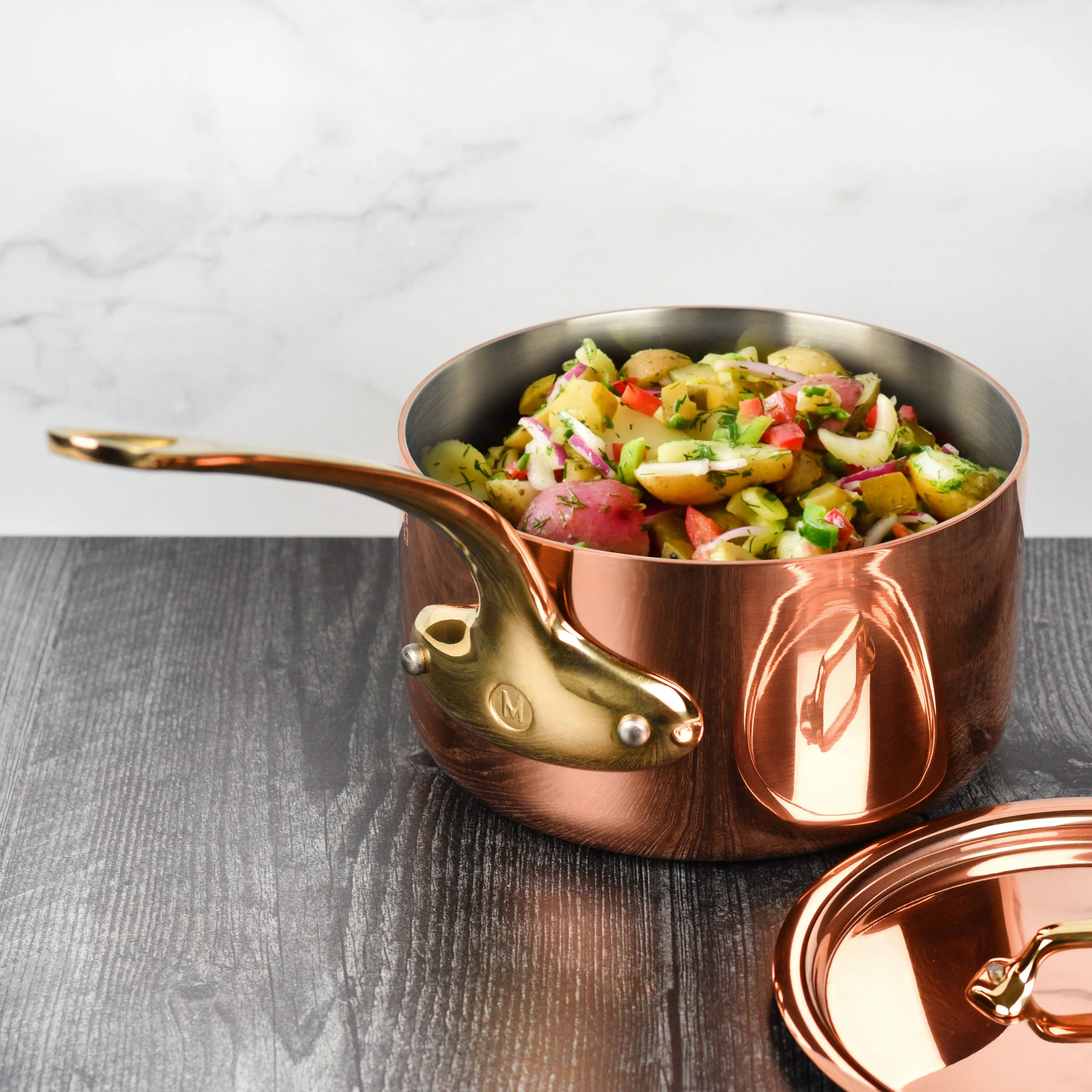 Mauviel M200B 12 Piece Copper Cookware Set