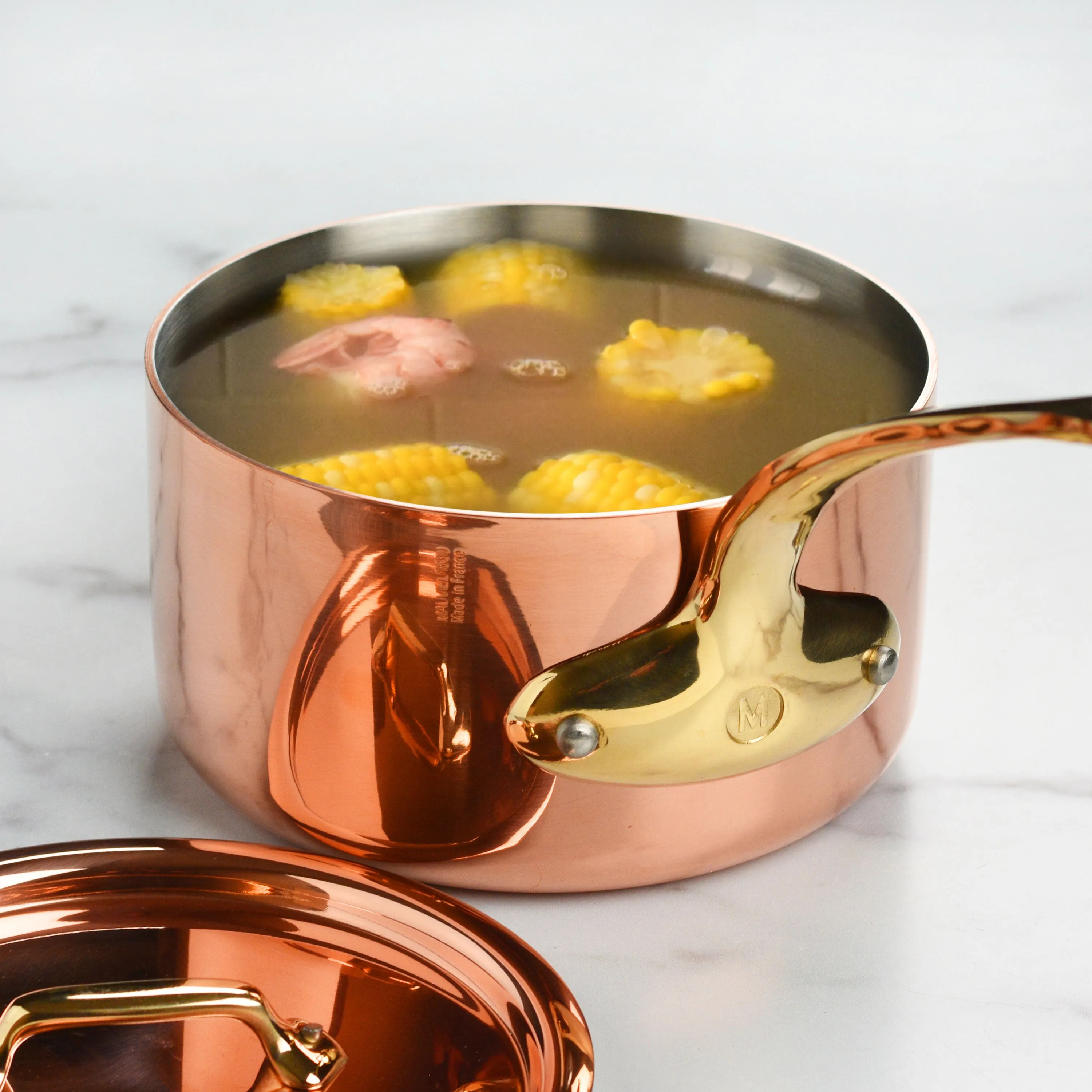 Mauviel M200B 12 Piece Copper Cookware Set
