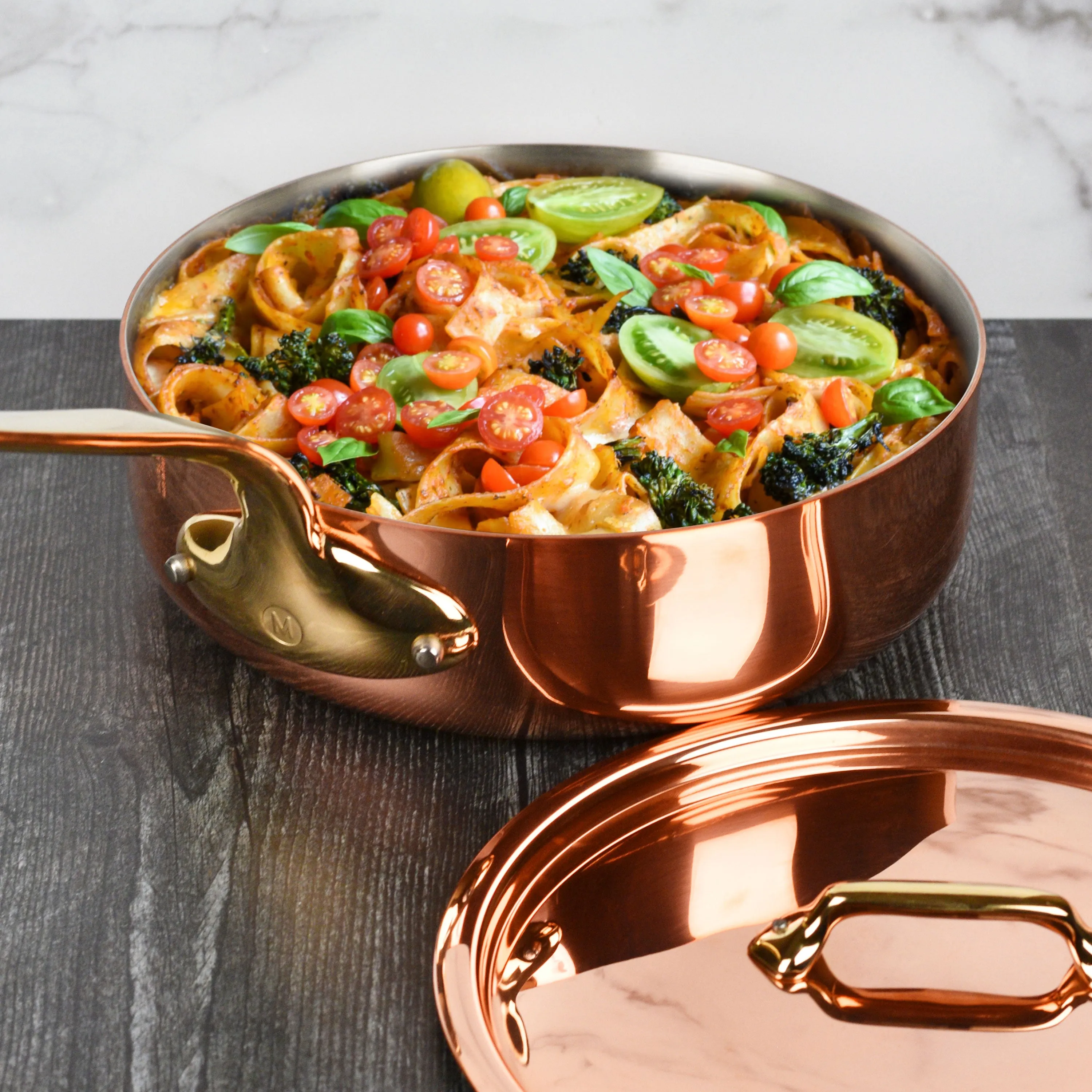 Mauviel M200B 12 Piece Copper Cookware Set