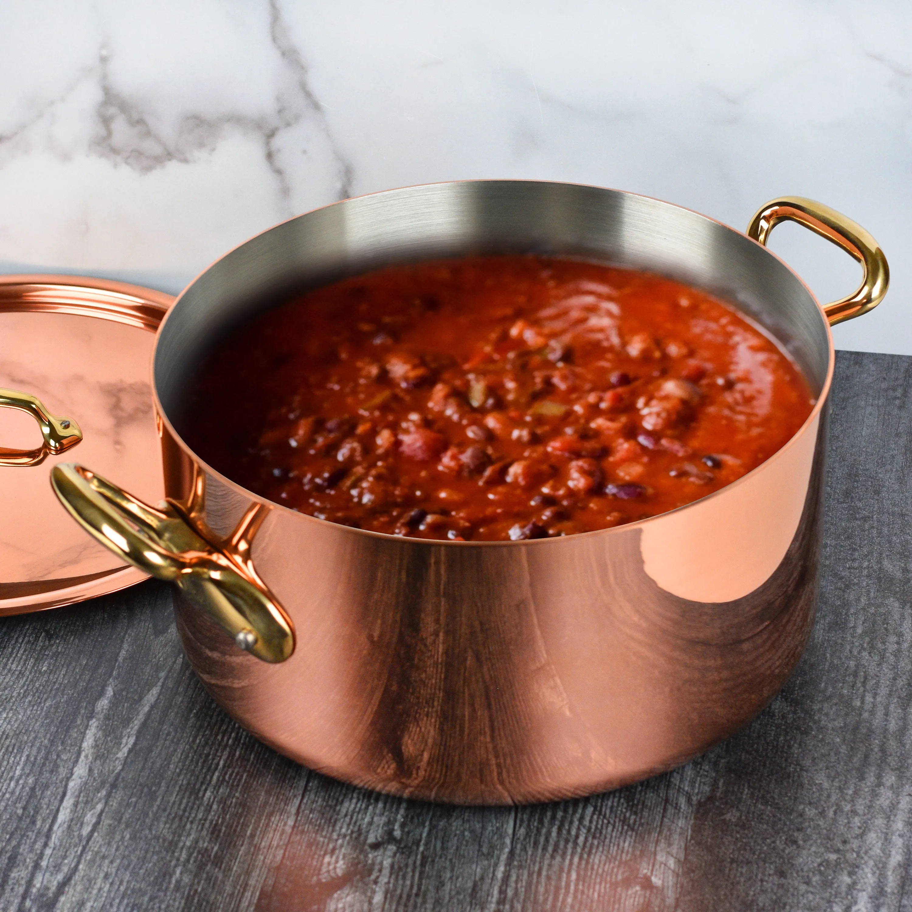 Mauviel M200B 12 Piece Copper Cookware Set
