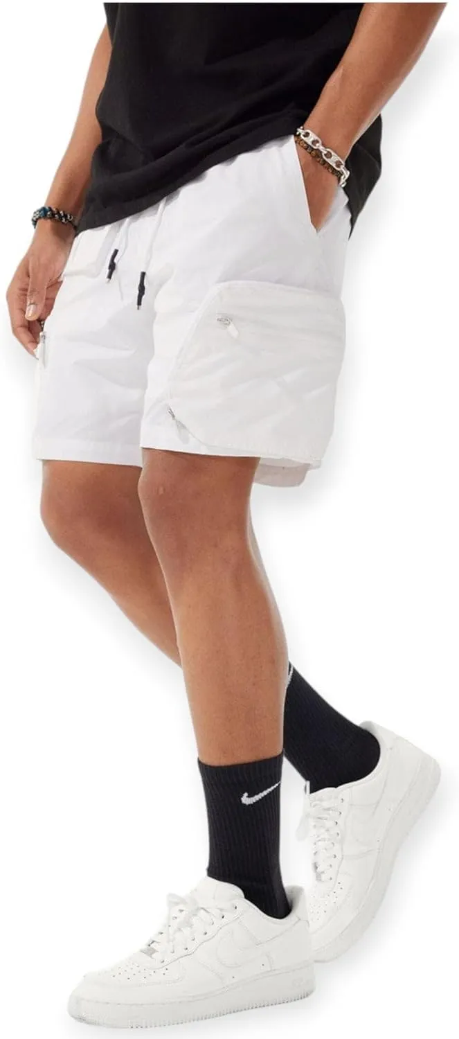 Men Travel Shorts - Versatile Mens Cargo Shorts, Adjustable Waistband, Durable Fabric and Perfect for Hiking