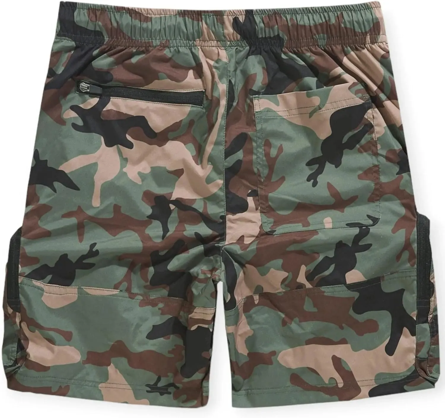 Men Travel Shorts - Versatile Mens Cargo Shorts, Adjustable Waistband, Durable Fabric and Perfect for Hiking