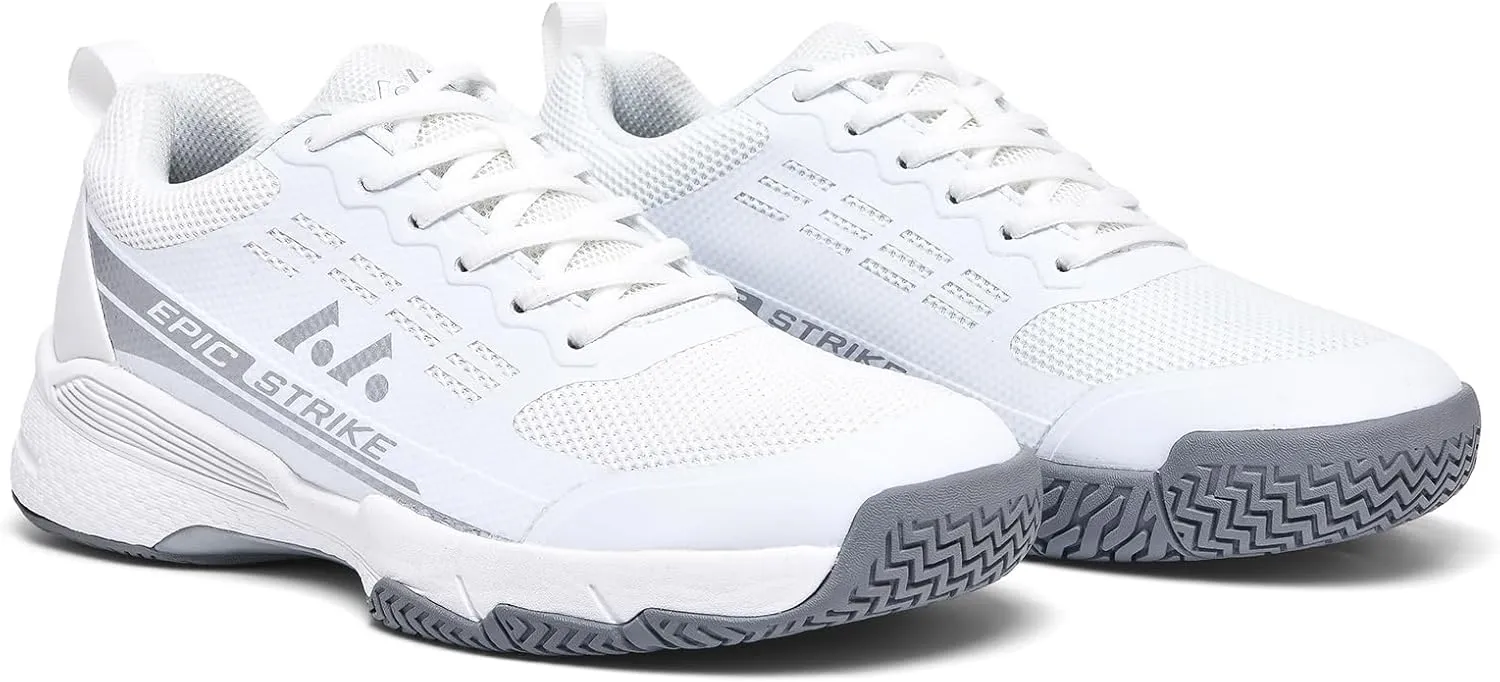 Men's Epic Strike 01 Lightweight Tennis Shoes for Outdoor Court