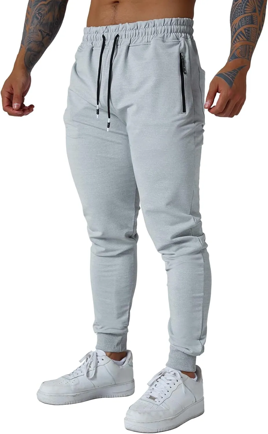 Mens Jogging Casual Pants Joggers Sweatpants Active Athletic Workout Sweatpants for Men