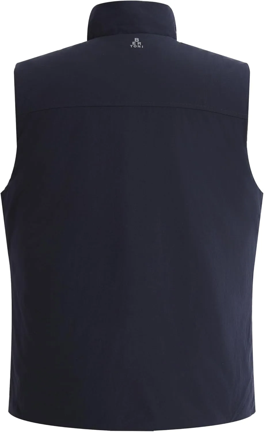 Men's Lightweight Vest Outwear Soft Shell Sleeveless Jacket for Travel Running Fishing and Golf