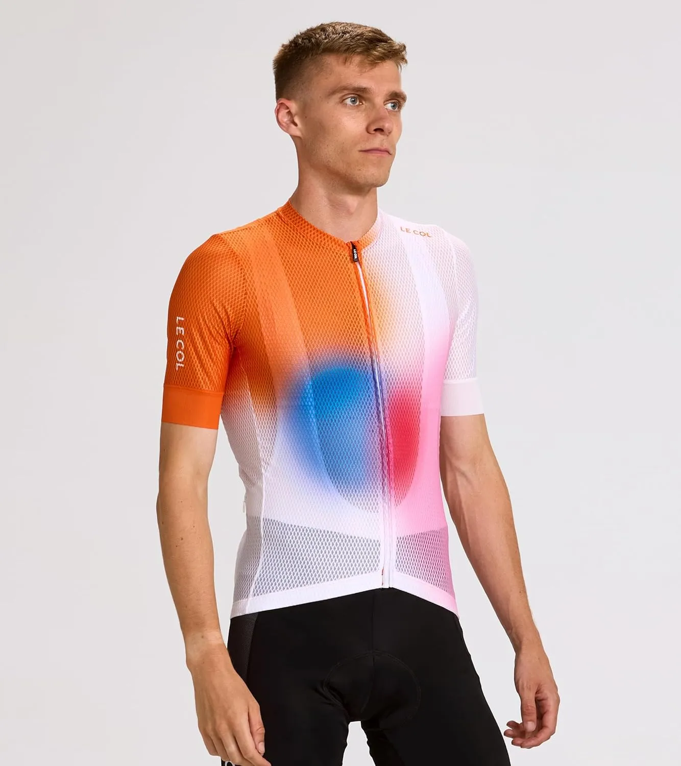 Men's Pro Air Lightweight Jersey | Short Sleeve Cycling Shirt | Lightweight Brethable | Mesh Construction | S - XL