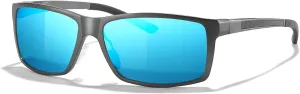 Mens Sunglasses Polarized UV400, Metal Frame for Driving Fishing Sports, Carbon Fiber & Al-Mg Ultralight