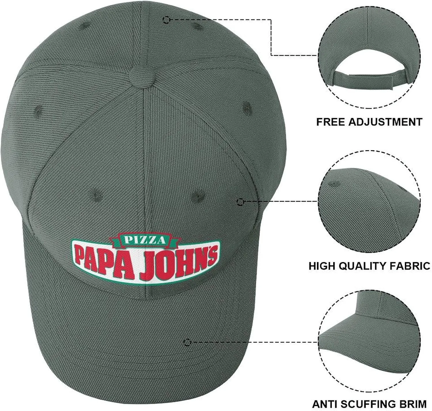 Men's Women's Logo Graphic Baseball Caps Adjustable Trucker Dad Caps Work Hat for Adult Unisex Women Men
