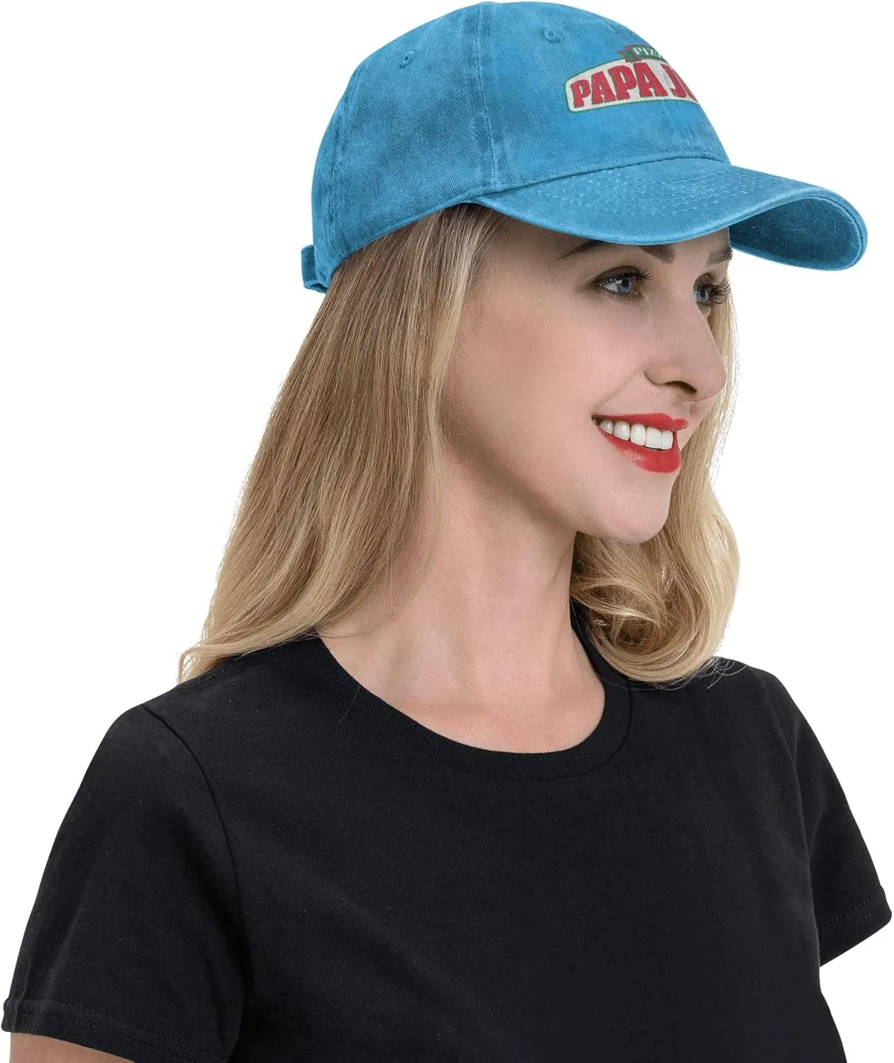 Men's Women's Logo Graphic Cotton Baseball Caps Adjustable Trucker Dad Caps Work Hat for Adult Unisex Women Men