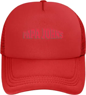Men's Women's Logo Graphic Mesh Baseball Caps Adjustable Trucker Dad Caps Work Hat for Adult Unisex Women Men