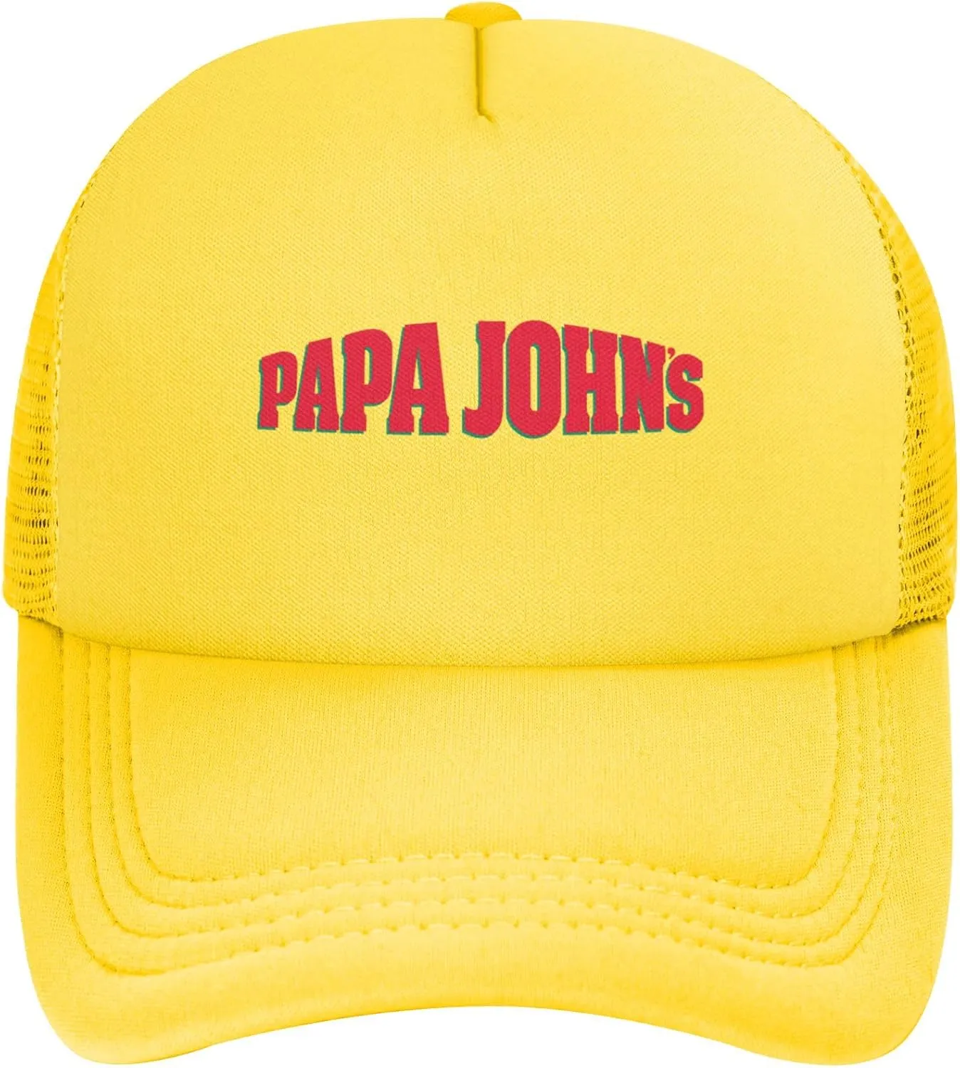 Men's Women's Logo Graphic Mesh Baseball Caps Adjustable Trucker Dad Caps Work Hat for Adult Unisex Women Men