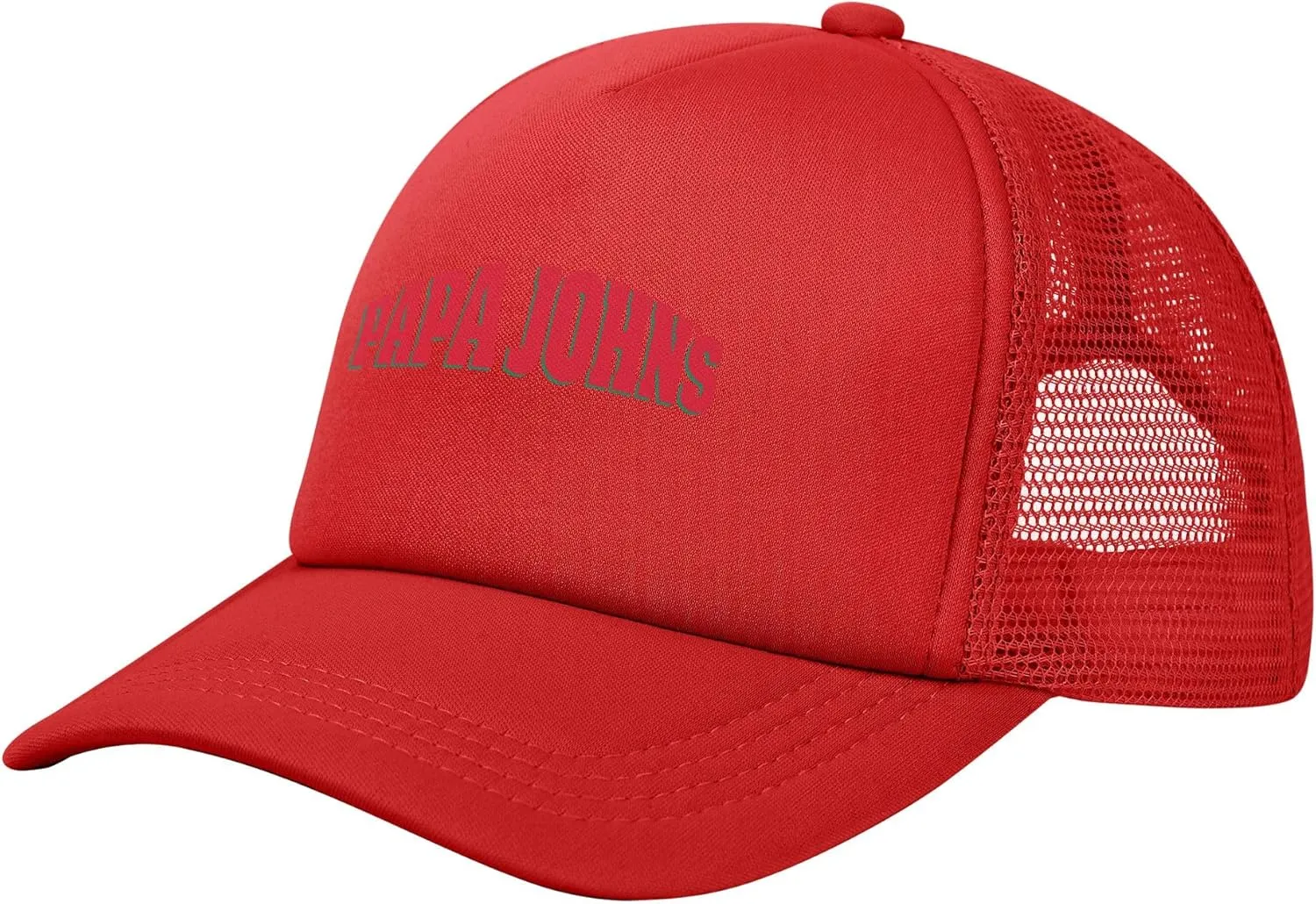 Men's Women's Logo Graphic Mesh Baseball Caps Adjustable Trucker Dad Caps Work Hat for Adult Unisex Women Men