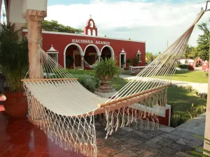 Mexican Spreader Bar Hammock - Off White