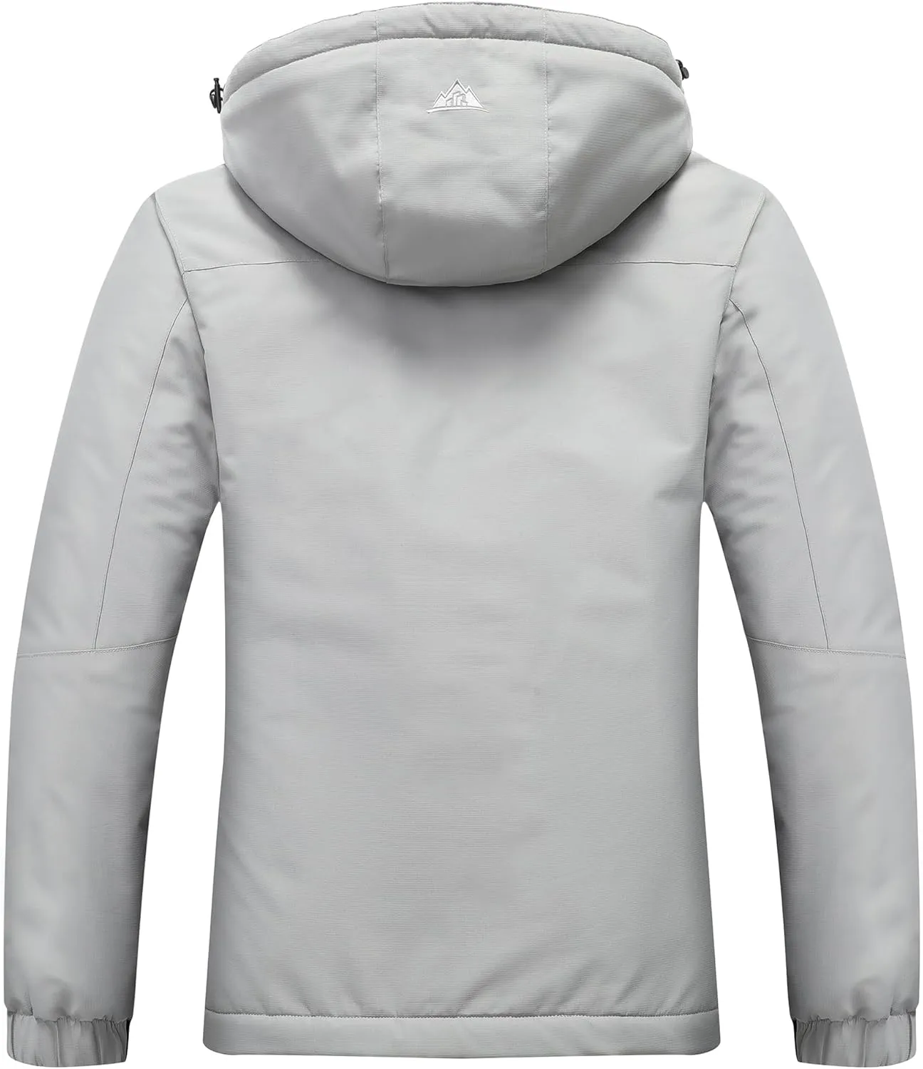 MOERDENG Women's Ski Jacket Waterproof Winter Coat Hooded Snowboarding Jacket Warm Winter Jacket