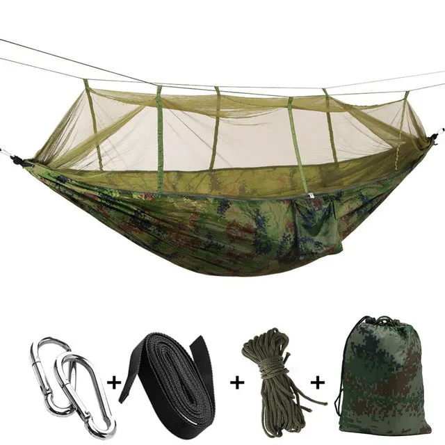 Mosquito Hanging Camping Outdoor Sleeping Portable With Net Eco-friendly technology Hammock Mosquito Tent Trusted Leisure Travel Bed Hunting Ultralight Net