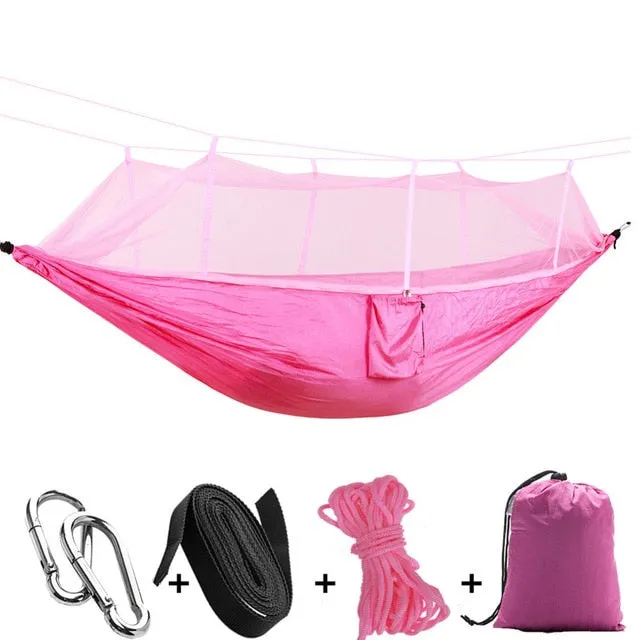 Mosquito Hanging Camping Outdoor Sleeping Portable With Net Eco-friendly technology Hammock Mosquito Tent Trusted Leisure Travel Bed Hunting Ultralight Net