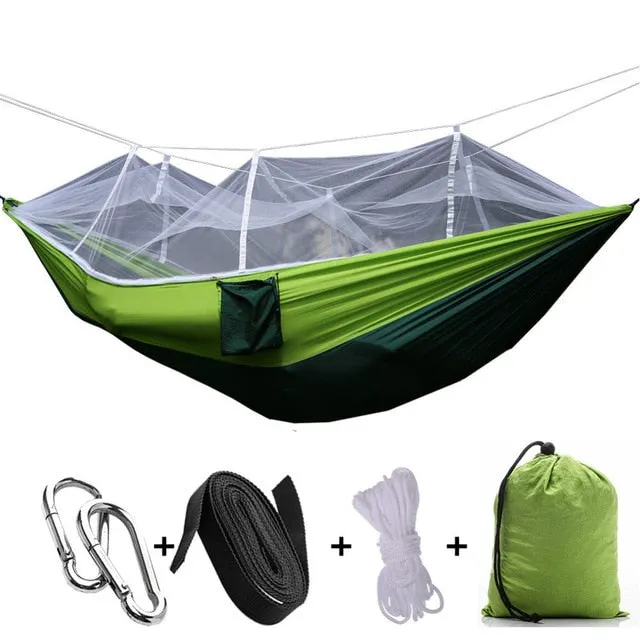 Mosquito Hanging Camping Outdoor Sleeping Portable With Net Eco-friendly technology Hammock Mosquito Tent Trusted Leisure Travel Bed Hunting Ultralight Net