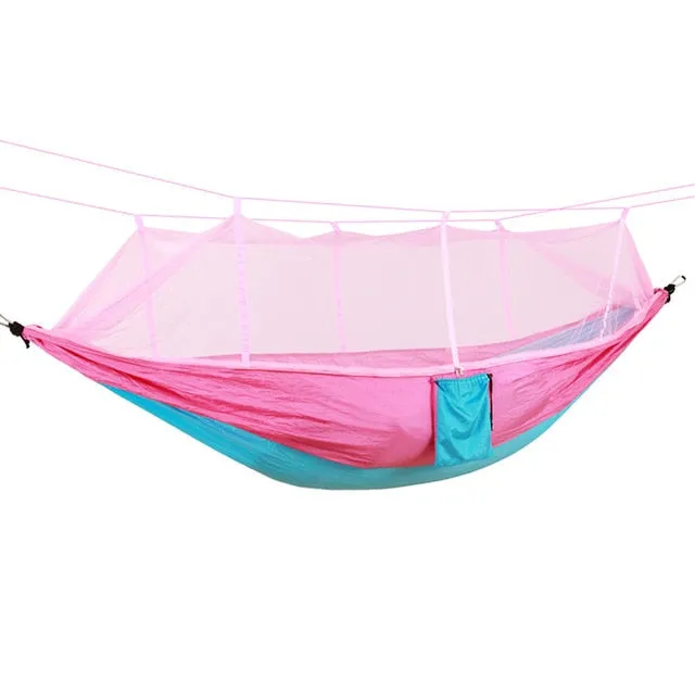 Mosquito Hanging Camping Outdoor Sleeping Portable With Net Eco-friendly technology Hammock Mosquito Tent Trusted Leisure Travel Bed Hunting Ultralight Net
