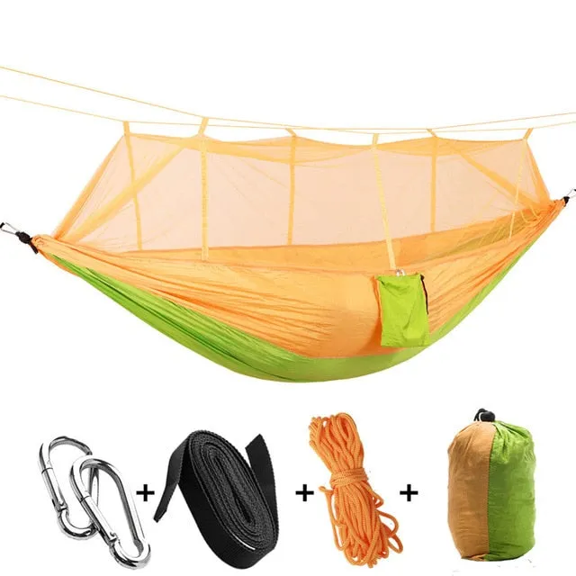 Mosquito Hanging Camping Outdoor Sleeping Portable With Net Eco-friendly technology Hammock Mosquito Tent Trusted Leisure Travel Bed Hunting Ultralight Net