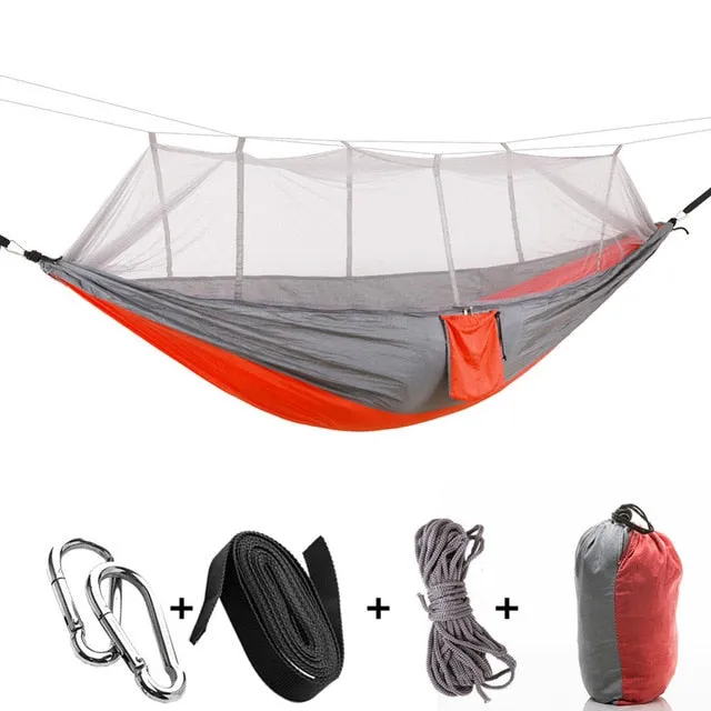 Mosquito Hanging Camping Outdoor Sleeping Portable With Net Eco-friendly technology Hammock Mosquito Tent Trusted Leisure Travel Bed Hunting Ultralight Net