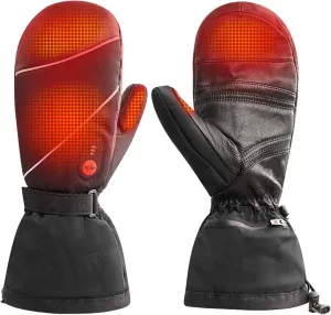 Motorcycle Heating Touch Screen Gloves Warm Carbon Fiber Heating Skiing Anti-Splashing Three-Speed Temperature Adjustment Riding Mountaineering