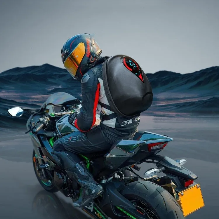 Motorcycle Riding Helmet Bag LED