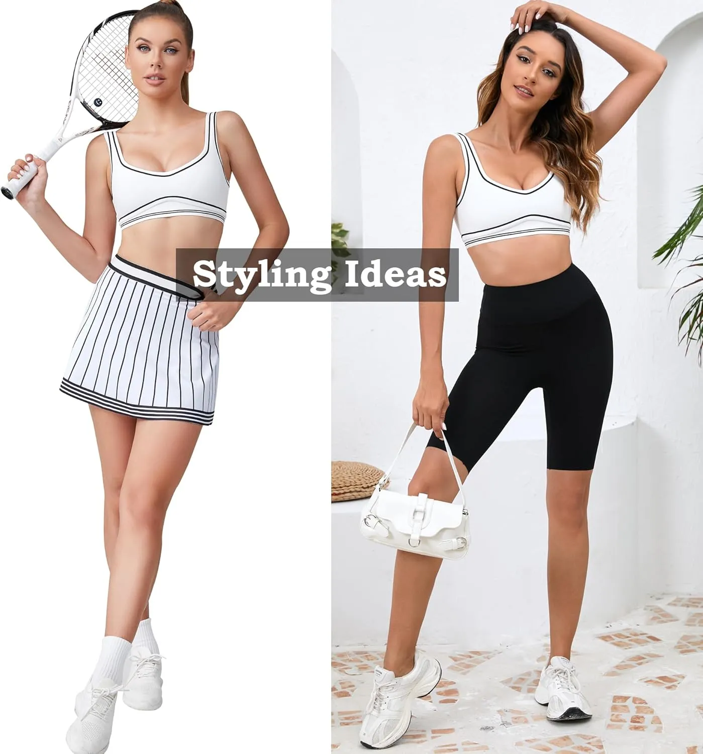 Move With You Women Sweetheart Padded Sports Bra- Workout Fitness Square Neck Low Back Yoga Bra