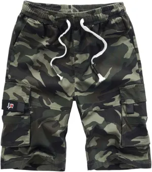 Msmsse Women's Cargo Hiking Shorts Multi-Pockets Bermuda Golf Outdoor Summer Shorts for Women