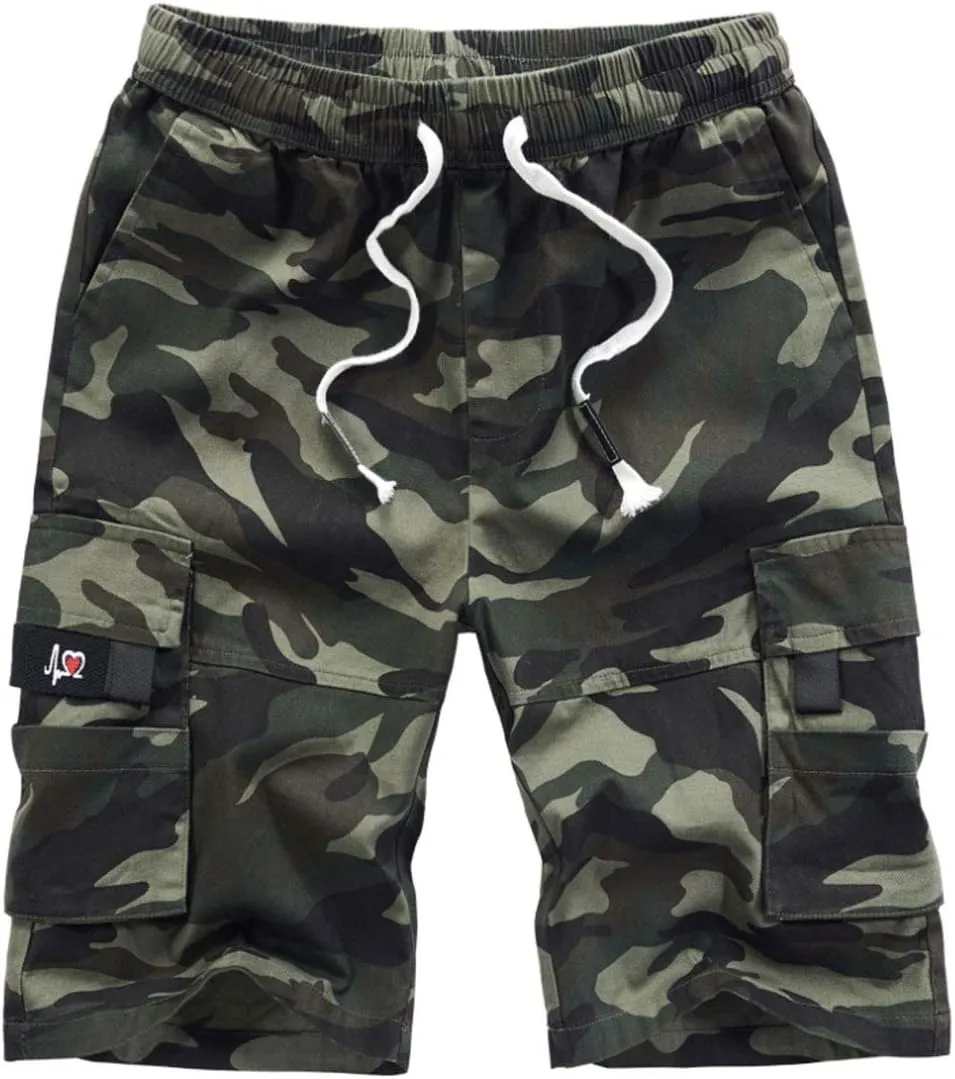 Msmsse Women's Cargo Hiking Shorts Multi-Pockets Bermuda Golf Outdoor Summer Shorts for Women