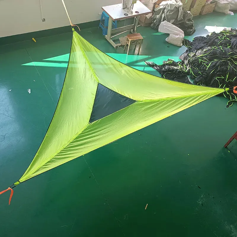 Multi-person Portable Triangle Aerial Hammock