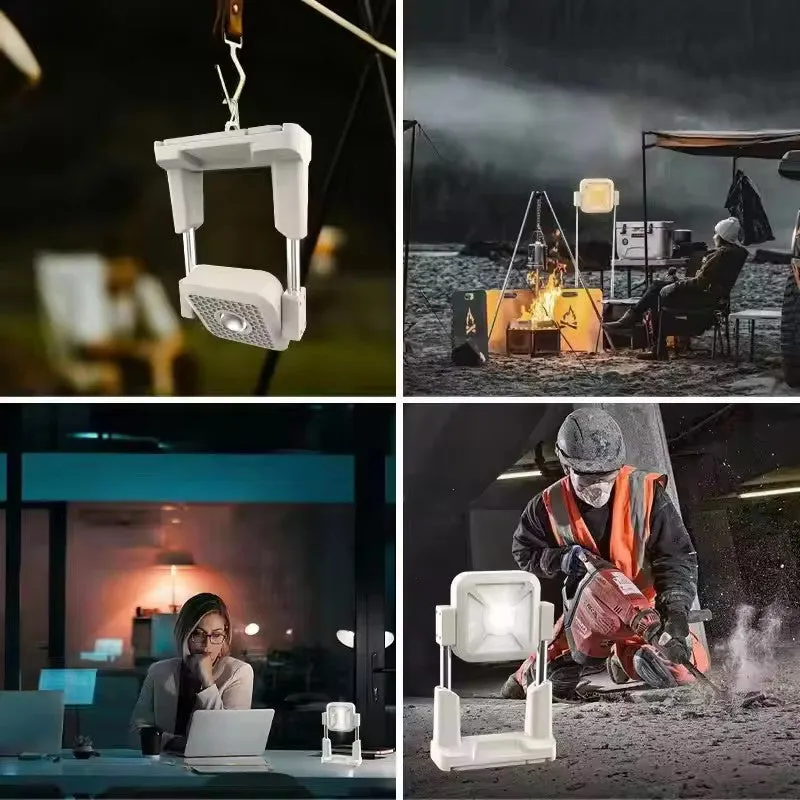 Multifunctional Telescopic Work Light & Power Bank