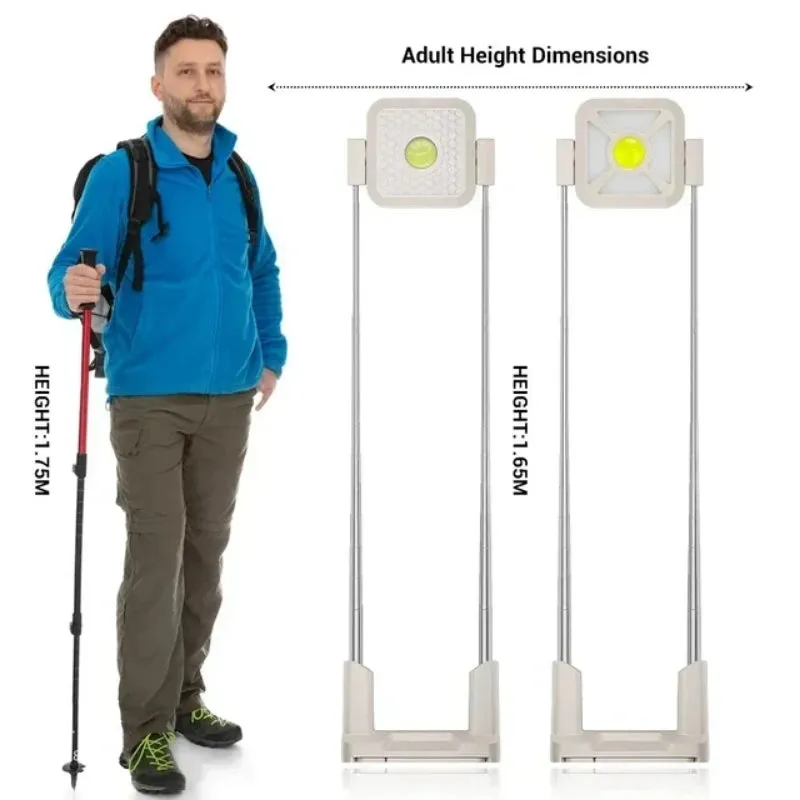 Multifunctional Telescopic Work Light & Power Bank