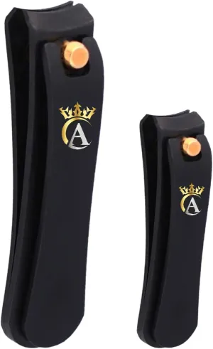 Nail Clipper Set, Ultra sharp stainless steel blades, Carefully designed for sensitive and thick fingernails and toenails, Lifetime use, Best choice for Women and Men.[Made in Solingen,Germany]