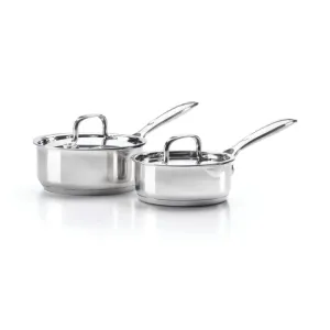 Napoleon Stainless Steel 2-Piece Sauce Pan Set