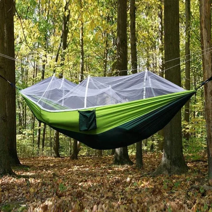 NetShield™ - Ultralight Outdoor Mosquito Net Hammock - Enjoy Your Relaxing Time